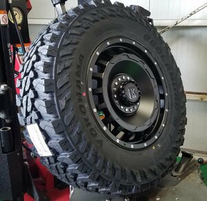 限定 プラド ハイラックス サーフ FJ H3 LEXXEL SwaGGer ヨコハマ ジオランダー MT G003 265/70R17 285/70R17 タイヤホイール17インチ