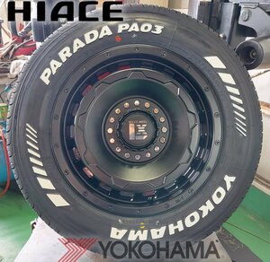 ライズ　ロッキー タイヤホイールセット 16インチ SwaGGer スワッガー YOKOHAMA PARADA 215/65R16 ホワイトレター