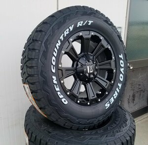 LEXXEL【DeathRock】デリカD5 エクストレイル RAV4 CX5 ヴァンガード 16インチ トーヨー オープンカントリー RT 235/70R16 ホワイトレター