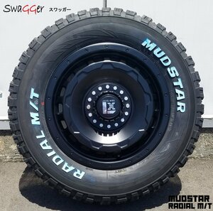 ライズ　ロッキー タイヤホイールセット 16インチ SwaGGer スワッガー MUDSTAR Radial MT 215/65R16 ホワイトレター