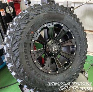 プラド ハイラックス サーフ FJ H3 LEXXEL DeathRock ヨコハマ ジオランダー MT G003 265/70R17 285/70R17 タイヤホイール17インチ