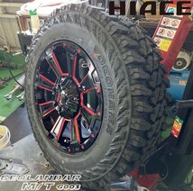 デリカD5 X-TRAIL LEXXEL DeathRock ヨコハマ ジオランダー MT G003 215/70R16 タイヤホイール16インチ 新品4本セット_画像5