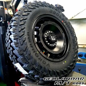 JEEP JL JK ラングラー LEXXEL SwaGGer ヨコハマ ジオランダー MT G003 265/70R17 285/70R17 タイヤホイール17インチ