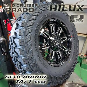 D5 CX5 CX8 RAV4 エクストレイル LEXXEL Balano ヨコハマ ジオランダー MT G003 225/65R17 タイヤホイール17インチ