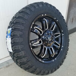 LEXXEL【Balano offroad style】JEEP ジープ JK ラングラー 20インチ コンフォーサー CF3000 33×12.50R20 マッドタイヤセット