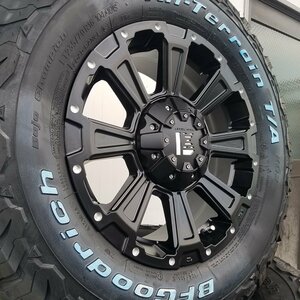 LEXXEL【DeathRock】200系ハイエース レジアスエース HIACE 16インチ BF グッドリッチ オールテレーン KO2 215/70R16 ホワイトレター