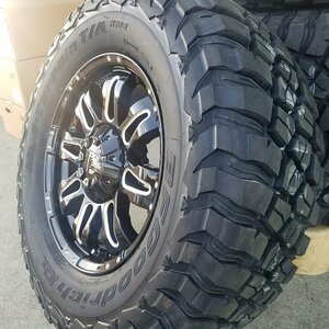 【Balano】プラド ハイラックス サーフ FJ サバーバン タホ Ｈ3 17インチ BF グッドリッチ マッドテレーン 265/70R17.285/70R17など