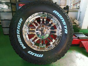 ナイトロ ラングラー グラチェロ エクスプローラー タイヤホイール モンスタ マッド 265/65R17 265/70R17 ホワイトレター 17インチ Balano