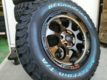 デリカ D5 エクストレイル タイヤ ホイールセット BF グッドリッチ オールテレーン KO2 225/70R16 マッドクロス グレイス_画像2