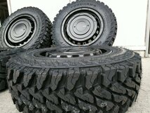 ヨコハマ ジオランダー MT G003 185/85R16 ジムニー JB64 JB23 JA12 JA11 タイヤホイール 新品4本セット 16インチ SwaGGer 新発売_画像5