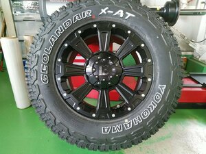 ヨコハマ ジオランダー X-AT 235/70R16 RAV4 デリカD5 エクストレイル アウトランダー CX5 タイヤホイールセット 16インチ DeathRock