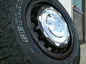 ヨコハマ ジオランダー X-AT 195R16 ジムニー タイヤホイールセット 16インチ SwaGGer Old style JB64 JB23 JA12 JA11