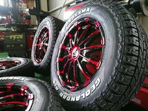 車検対応 ハイエース200系 レジアスエース ヨコハマ ジオランダー G015 AT ホワイトレター 215/65R16 16インチ BD12_画像1