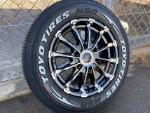 車検対応 TOYO H30 215/65R16 ハイエース レジアスエース タイヤホイールセット 16インチ 4本セット 1台分 BountyCollectio BD12_画像3