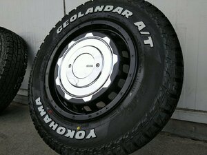 ヨコハマ ジオランダー A/T G015 185/85R16 ホワイトレター ジムニー JB64 JB23 タイヤホイール 16インチ SwaGGer