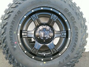 LEXXEL OutLaw Jeep ジープ ラングラー JK JL タイヤホイールセット ヨコハマ ジオランダー MT 265/70R17 285/70R17