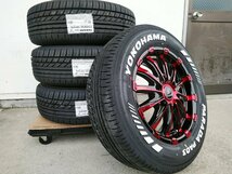 ヨコハマ パラダ ホワイトレター 215/65R16 ハイエース200系 人気 タイヤホイール 車検対応 バン規格適合 16インチ BD12_画像8