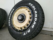 ジムニー JB64 JB23 タイヤホイール ヨコハマ ジオランダー A/T G015 185/85R16 ホワイトレター 16インチ SwaGGer_画像3