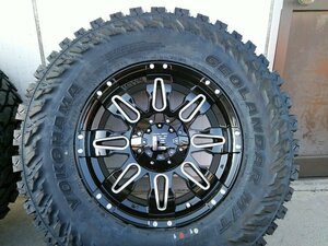 YOKOHAMA GEOLANDAR G003 M/T 265/70R17 285/70R17 Jeep ラングラー JK JL タイヤホイール 17インチ Balano