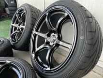 KENDA KR20A F 225/40R18 R 235/40R18 走り屋 86 BRZ 18インチ タイヤホイールセット Acht-6 アハト6_画像6