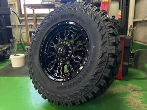 LEXXEL PreDator ヨコハマ ジオランダー MT G003 265/70R17 285/70R17 ジープ ラングラー JK JL タイヤホイールセット 新品4本セット