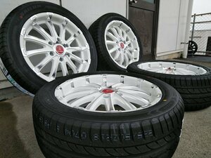 サマータイヤ 225/50R18 ハイエース 200系 タイヤホイールセット 18インチ BD12 特選タイヤ 新品 4本セット