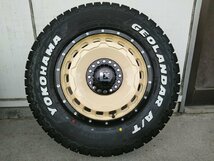 ジムニー JB64 JB23 タイヤホイール ヨコハマ ジオランダー A/T G015 185/85R16 ホワイトレター 16インチ SwaGGer_画像4