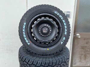 ダイハツ ロッキー タイヤホイールセット 16インチ 4本セット 1台分 ヨコハマタイヤ ジオランダー AT G015 215/65R16 LEXXEL SwaGGer