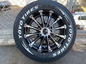 車検対応 TOYO H30 215/65R16 ハイエース レジアスエース タイヤホイールセット 16インチ 4本セット 1台分 BountyCollectio BD12