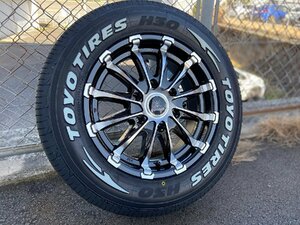 車検対応 TOYO H30 215/65R16 ハイエース レジアスエース タイヤホイールセット 16インチ 4本セット 1台分 BountyCollectio BD12