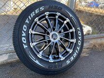 車検対応 TOYO H30 215/65R16 ハイエース レジアスエース タイヤホイールセット 16インチ 4本セット 1台分 BountyCollectio BD12_画像2