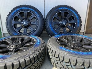 LEXXEL【DeathRock】デリカD5 エクストレイル RAV4 CX5 ヴァンガード 16インチ トーヨー オープンカントリー RT 235/70R16 ホワイトレター