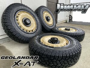 ジムニー JB64 JB23 JA12 JA11 タイヤホイール ヨコハマ X-AT 195R16 SwaGGer 新品4本セット 16インチ ホワイトレター