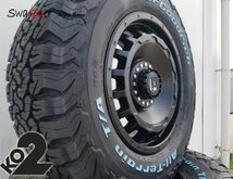 JEEP ラングラー JL JK LEXXEL SwaGGer BF Goodrich ALLTERRAIN KO2 265/70R17 285/70R17 タイヤホイール 17インチ_画像5