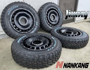 ジムニー JB23 JB64 SwaGGer スワッガー マットブラック 175/80R16 NANKANG ナンカン ホワイトレター　安定・安心・安全・定番