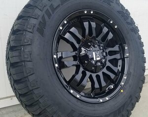 LEXXEL Balano プラド ハイラックス サーフ FJ サバーバン タホ Ｈ3 17インチ ファルケン WILDEPEAK M/T01 265/70R17 285/70R17