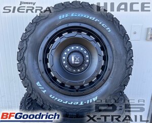 当店 イチオシ!! デリカD5 エクストレイル CX5 タイヤホイール 16インチ SwaGGer BFGoodrich オールテレーン KO2 215/70R16 ホワイトレター