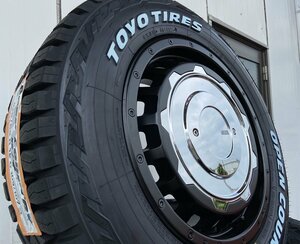 ジムニーシエラ JB74W LEXXEL SwaGGer Oldstyle トーヨー オープンカントリー RT 185/85R16 タイヤホイールセット 16インチ ホワイトレター