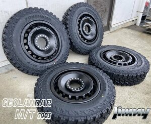 大人気タイヤ・ホイールセット ヨコハマ ジオランダー MT G003 185/85R16 ジムニー JB64 JB23 タイヤホイール 16インチ SwaGGer