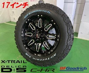 LEXXEL【Balano】CX8 CX5 デリカD5 エクスプローラー コマンダー 17インチ BF グッドリッチ オールテレーン 225/70R17 ホワイトレター