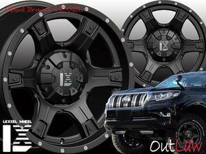 LEXXEL【OutLaw】プラド ハイラックス サーフ FJ サバーバン タホ Ｈ3 17インチ ヨコハマ ジオランダー A/T 265/70R17 ホワイトレター