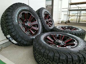 DeathRock タイヤホイール 4本セット BF グッドリッチ オールテレーン KO2 265/65R17 265/70R17 285/70R17 プラド ハイラックスサーフ FJ