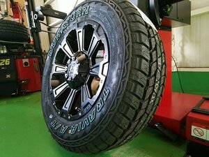 クロスロード CHR D5 エクストレイル タイヤホイール 16インチ DeathRock デュラターン AT 215/70R16 225/70R16