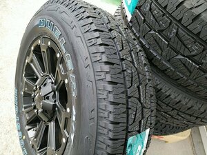 アウトランダー CX-5 16インチ タイヤホイール 新品4本セット DeathRock ブリヂストン DUELER A/T 001 225/70R16