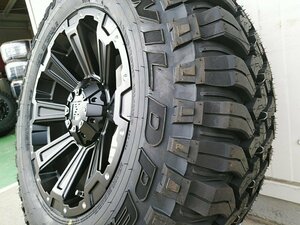 150プラド FJ サバーバン Ｈ3 人気 タイヤホイール 新品4本セット ファルケン WILDPEAK MT01 265/70R17 17インチ DeathRock