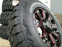 デリカD5 エクストレイル RAV4 TOYO オープンカントリー RT 235/70R16 人気 タイヤホイールセット 16インチ DeathRock_画像9