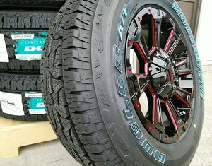 CHR クロスロード 16インチ タイヤホイール 新品4本セット DeathRock ブリヂストン DUELER A/T 001 225/70R16