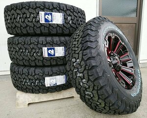 プラド ハイラックスサーフ FJ タイヤホイール 17インチ DeathRock BF グッドリッチ オールテレーン KO2 265/65R17 265/70R17 285/70R17