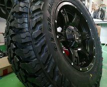 150プラド FJ サバーバン タホ H3 エスカ タイヤホイール OutLaw ヨコハマ ジオランダー G003 M/T 265/70R17 285/70R17_画像5