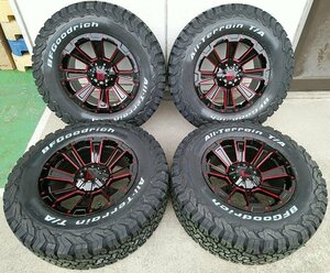 DeathRock タイヤホイール 4本セット BF グッドリッチ オールテレーン KO2 265/65R17 265/70R17 285/70R17 プラド ハイラックスサーフ FJ